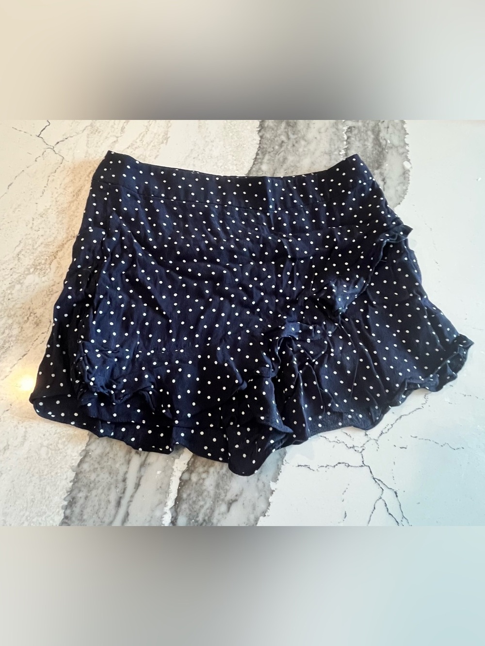 Loft ruffle skort